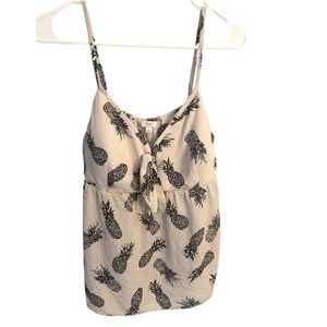 Pink Babydoll Tank Top. Adjustable Spaghetti Straps by Candie’s Size Junior XL